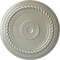Ekena Millwork Alexandria Rope Ceiling Medallion (Fits Canopies up to 4 5/8"), 19 5/8"OD x 1 1/2"P, Flash Copper CM18ALFCS - alternate 1